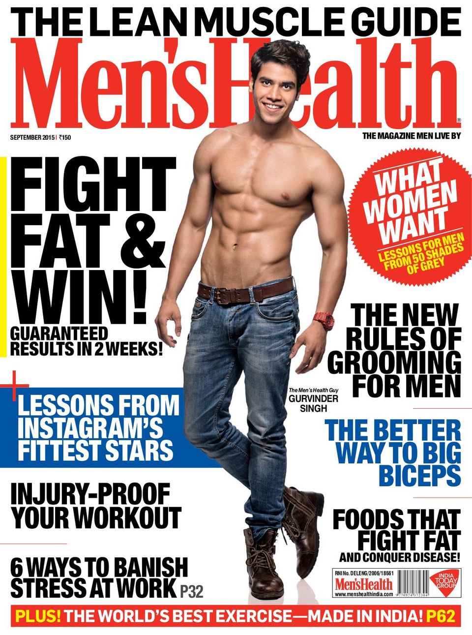 Men's Health IndiaSeptember 2015 Magazine Get your Digital Subscription